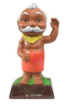 1970's ユナイテッド航空 メネフネ ビンテージ 貯金箱 ハワイ 所