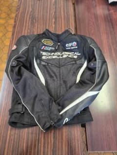 elf エルフ レザーメッシュ ジャケット Lサイズ - メルカリ