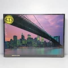 未開封 光るジグソーパズル マンハッタン 夜景 ニューヨーク 1000
