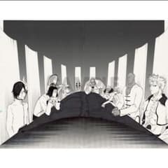 BREACH 原画展 複製原稿 B3Hサイズ 十刃＜エスパーダ＞集合絵 - メルカリ