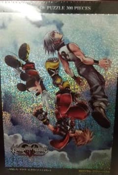 シュリンク未開封】キングダムハーツ3D ホログラムジグソーパズル 300