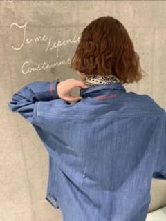 スローブイエナ PAYDAY ペイデイ 別注 シャンブレーシャツ デニム