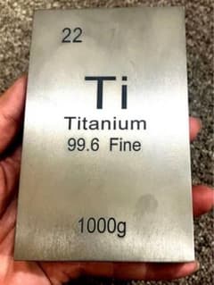 チタン インゴット1kg レアメタル 元素標本 titanium - メルカリ