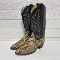 希少】Tony Lama ウエスタンブーツ パイソン 87055 US8 - メルカリ