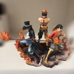 ワンピース 炎の三兄弟 ルフィ サボ エース フィギュア 3体セット