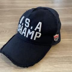 未使用YOSHINORI KOTAKE U.S.A CHAMP フリンジキャップ - メルカリ