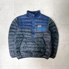 40周年》パタゴニア エクスクルーシブダウンスナップT プルオーバー