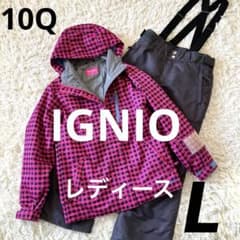 10Q✨IGNIO✨スキー スノボ ウェア 上下セット レディースL - メルカリ
