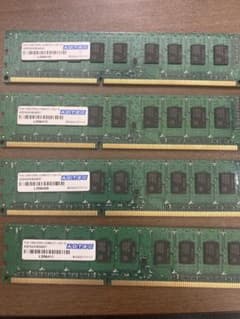 ADTEC 4GB DDR3L ECCメモリ M344001×4 - メルカリ
