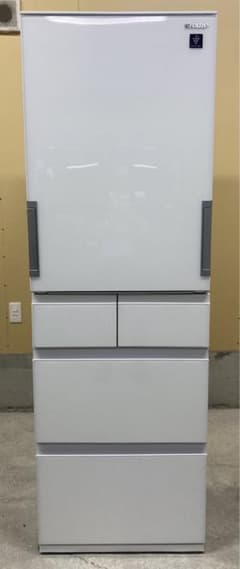 美品 どっちもドア SHARP シャープ 冷蔵庫 SJ-G451H-W 412L - メルカリ