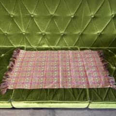 龍村美術織物 テーブルセンター 円文白虎朱雀錦 80×40 - メルカリ