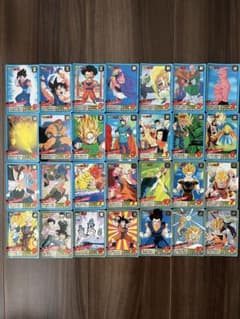 1995年1996年ドラゴンボールスーパーバトル第13〜16弾カード28枚セット