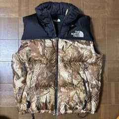 THE NORTH FACE ダウンベスト Mサイズ カモフラージュ - メルカリ