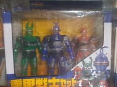 ビーファイター当時物!重甲戦士セット未使用!チラシ付き!レア!入手困難