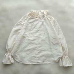 25年♡極美品✨ノーブル 2wayストリングスラッフルロングスリーブ