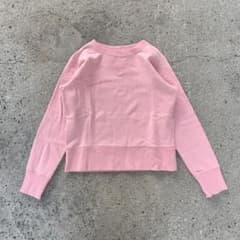 RHC RonHerman ロンハーマン クルースウェット ピンク 刺繍モデル