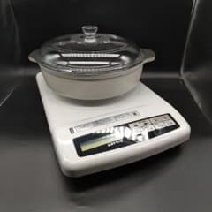 ムスイウィズ クッキングヒーター 専用鍋、ガラス蓋 - メルカリ