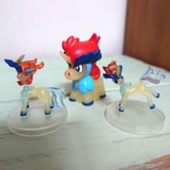 ケルディオ フィギュア クリア ポケモンファン 24号特別付録 立体図鑑