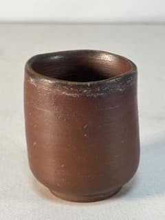 備前焼 人間国宝 藤原 啓 湯呑み 陶印有り - メルカリ