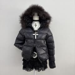 DUVETICA ファー付きダウン 定価13万 Y2K size40短丈 光沢 - メルカリ