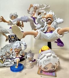 ワンピース ニカ ルフィ フィギュア セット - メルカリ