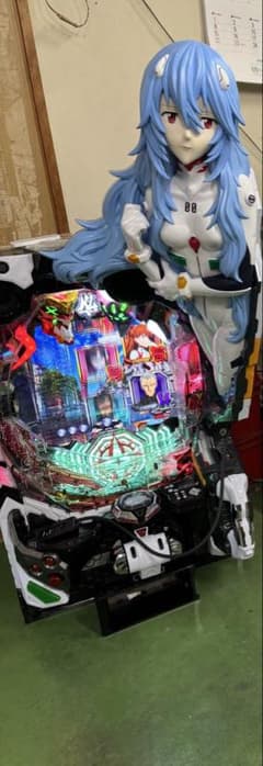 Pシン・エヴァンゲリオンX（シン・エヴァンゲリオン Type レイ）転倒