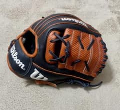 希少品 軟式ウィルソンX2型 スピンコントロールレザー 大谷翔平激似