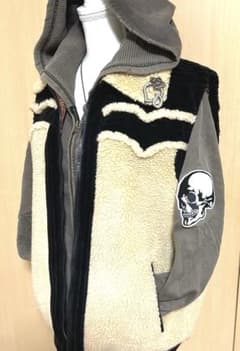 激レア NUMBER(N)INE ナンバーナイン 名作 ボアベスト カート期 L