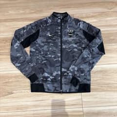 F.C.R.B×NIKE ジャケット 黒系迷彩 Sサイズ - メルカリ
