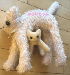 マリーメゾンドミュー CAT CAT CAT ぬいぐるみ 大小2匹セット - メルカリ