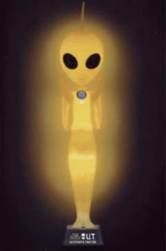 日清 カップヌードル 懸賞 宇宙人 UT等身大ルームライト フィギュア 激