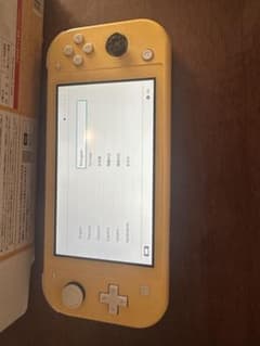 Nintendo Switch Lite イエロー 本体と箱のみ - メルカリ