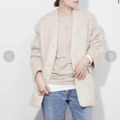 Plage R'IAM リアム プラージュ シャギー コートジャケット 38 - メルカリ