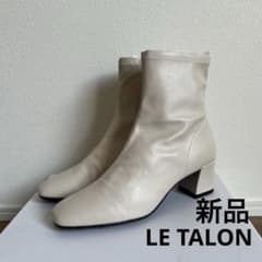 LE TALON 5cmスクエアフィットショートブーツ - メルカリ