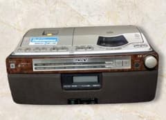 奇跡のカード全付属SONY ソニー CDラジオカセットレコーダーCFD-A110