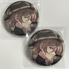 文豪ストレイドッグス 中原中也 缶バッジ2個 ゲーマーズ本まつり特典