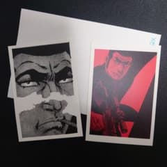 ゴルゴ13イラスト ポストカード 2枚セット - メルカリ