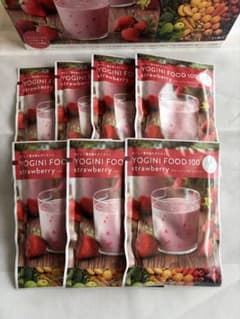 YOGINI FOOD 100 ヨギーニフード ストロベリー 7袋セット - メルカリ