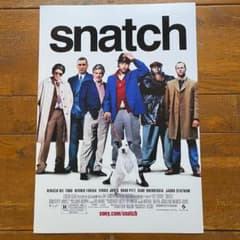 海外版ポスター『スナッチ』（Snatch）#1☆ガイ・リッチー/ブラッド