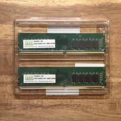 DDR4 3200MHz 32GB メモリ 2枚 計64GB NEMIX RAM - メルカリ