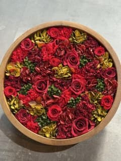 ニコライバーグマン プリザーブドフラワーアレンジメント マンゴー