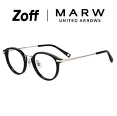 Zoff×MARW UNITED ARROWS 中顔面短縮 ウェリントン メガネ - メルカリ