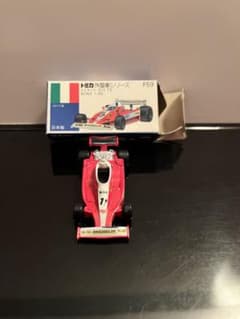未使用品】青箱トミカ 外国車シリーズ F59 フェラーリ 312 T3 - メルカリ