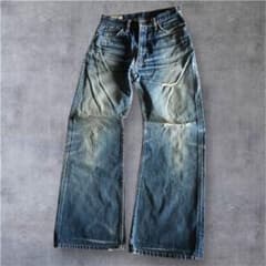 70s80s archive BOBSONダメージ鬼ヒゲ蜂の巣フレアデニムy2k - メルカリ