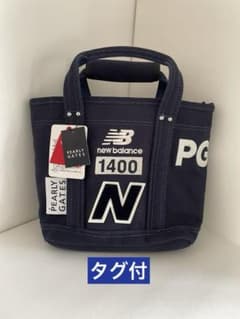 PEARLY GATES ニューバランスコラボ カートバッグ ネイビー 未使用品