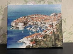 パーシー様専用】風景画 油絵 肉筆 ドブロブニク サイン入り - メルカリ