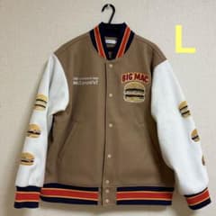 グラニフ☆Lサイズ マクドナルド ハンバーガーズ スタジアムジャンパー