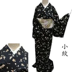 Club藤☆小紋 桜花散らし染め 本染小紋 御仕立上り(3443) - メルカリ