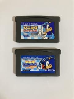 ソニックアドバンス＆チューチューロケット ダブルパックとソニック