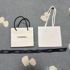 CHANEL 、DIOR ショップ袋 - メルカリ